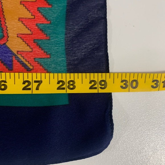 Vintage Scarf Made in Italy RN13962. - Picture 6 of 7